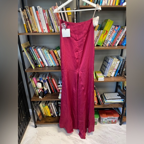 Fame and Partners Dress Set - burgundy - Picture 2 of 7